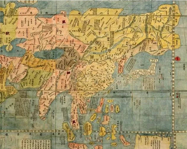 手绘中国地图，历史地理的印记探索
