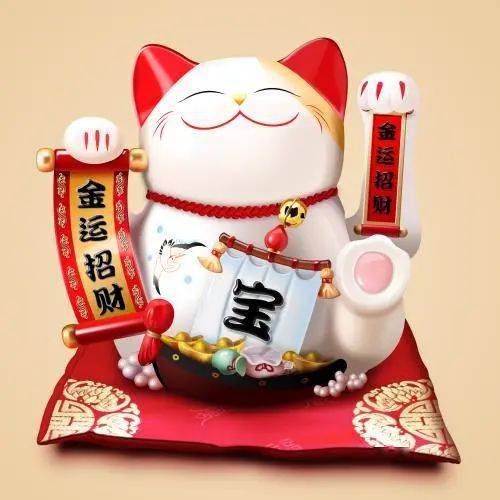 招财猫摆件，早期款式、历史背景与文化魅力的探索