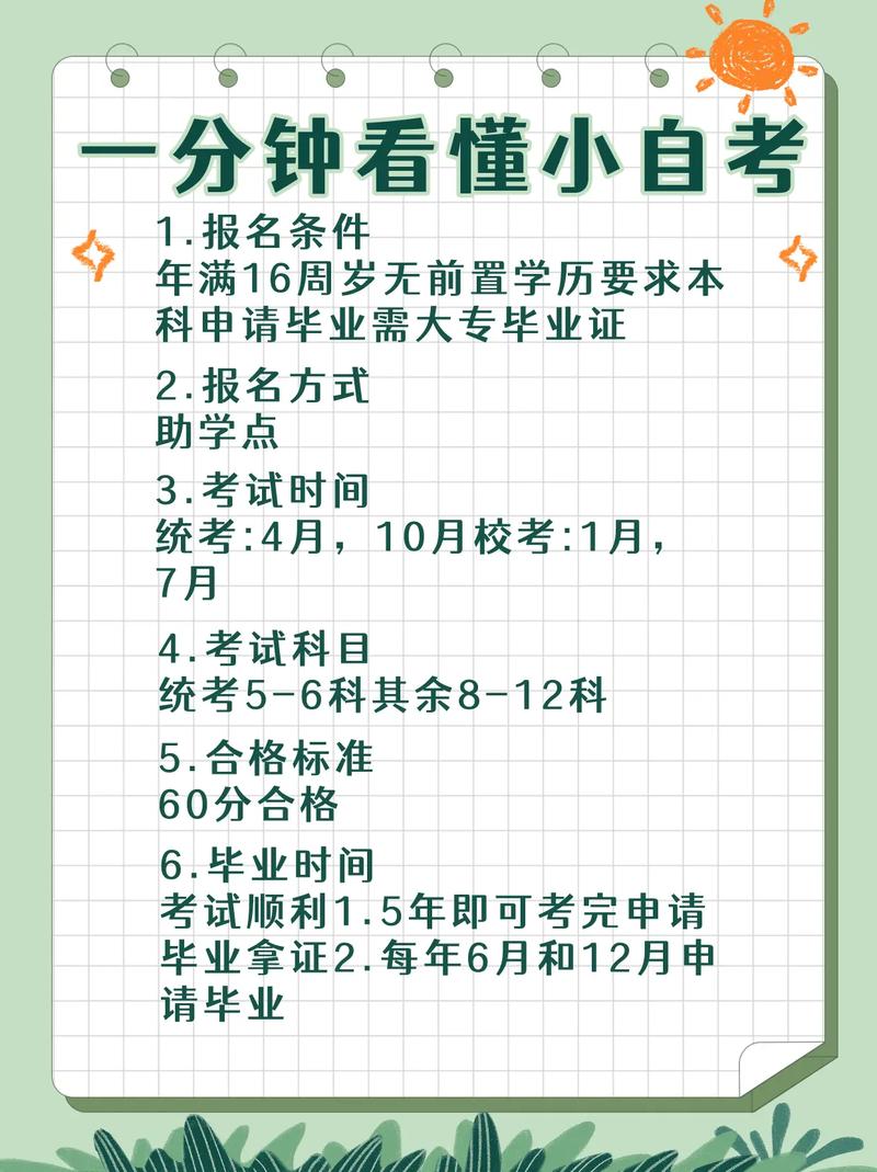 小自考大专早期政策及其深远影响